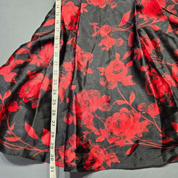 Blondie Nites Black Red Formal Mini Dress NEW Sleeveless Women's Size 5 Juniors - Picture 9 of 12
